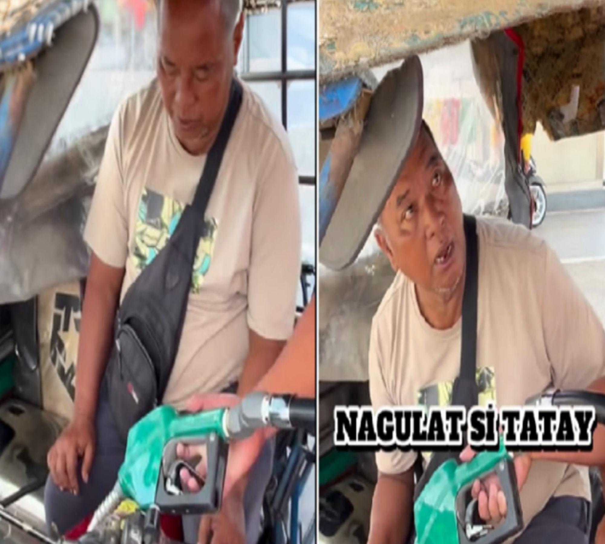Struggling tricycle driver receives full tank help — Kindness in crisis or a reflection of deeper hardship?